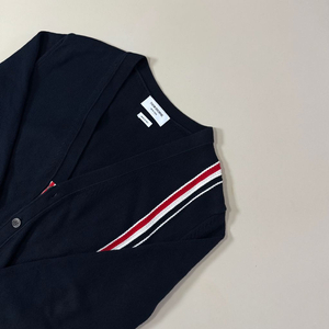 [3]톰브라운 RWB 스트라이프 인타르시아 가디건