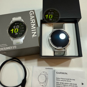 가민포러너 970 화이트