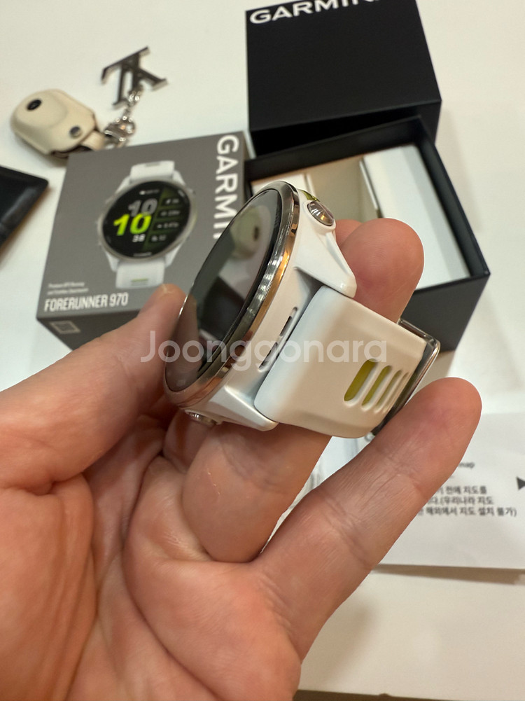 가민포러너 970 화이트--6