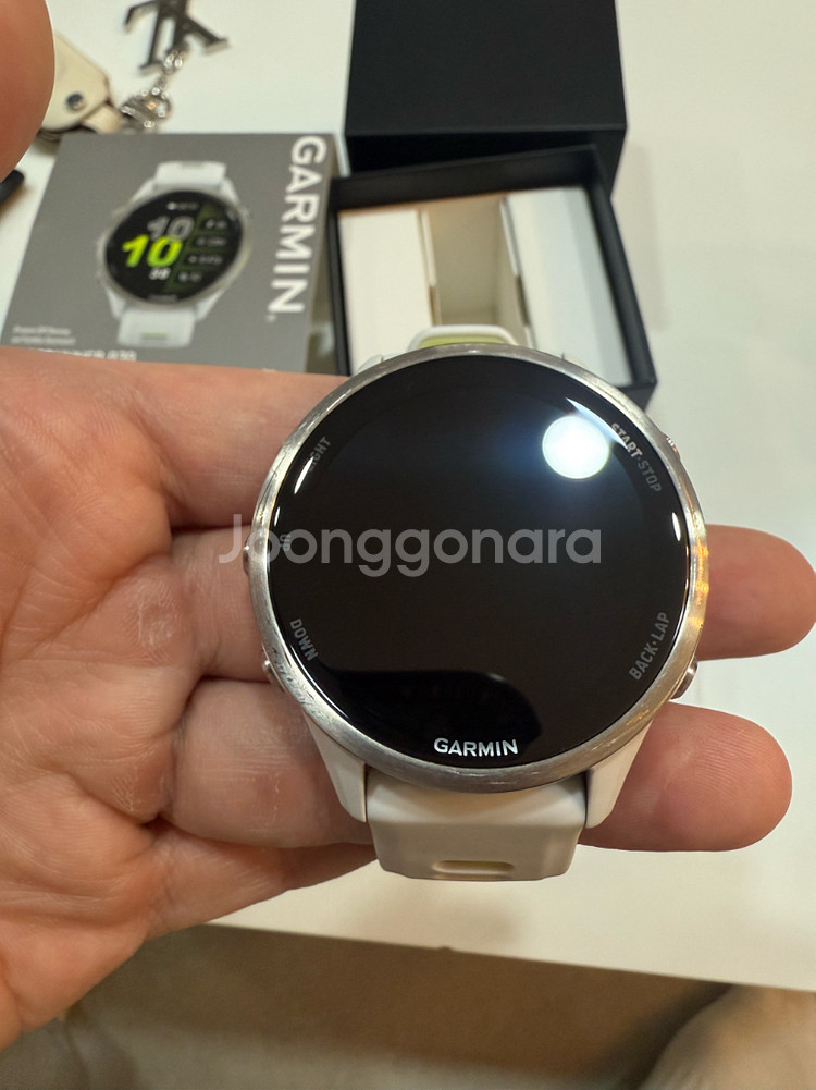 가민포러너 970 화이트--2