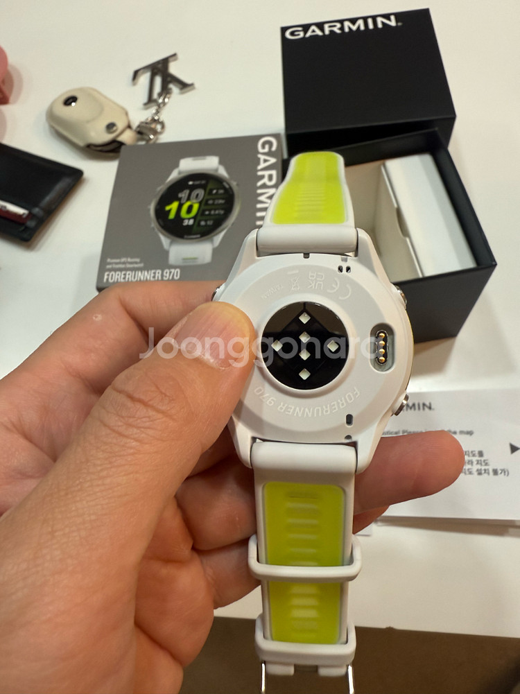 가민포러너 970 화이트--7