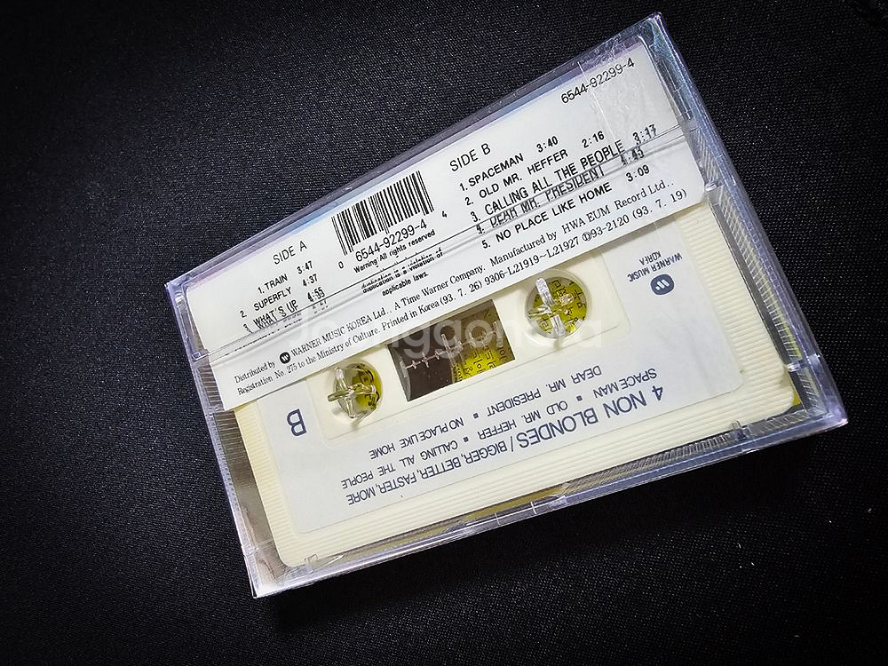 4 Non Blondes 미개봉카세트테이프--1