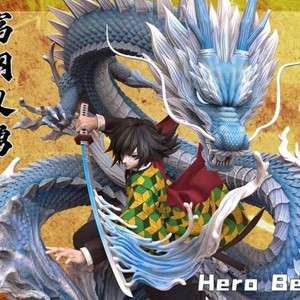 귀멸의칼날 yygk 히어로빌리프 기유 레진 피규어 팝니다.(택포)