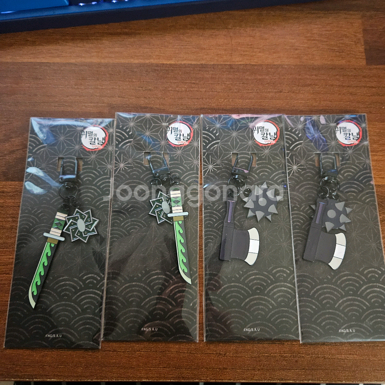 메가박스 귀칼 일륜도 키링 판매 및 교환--0