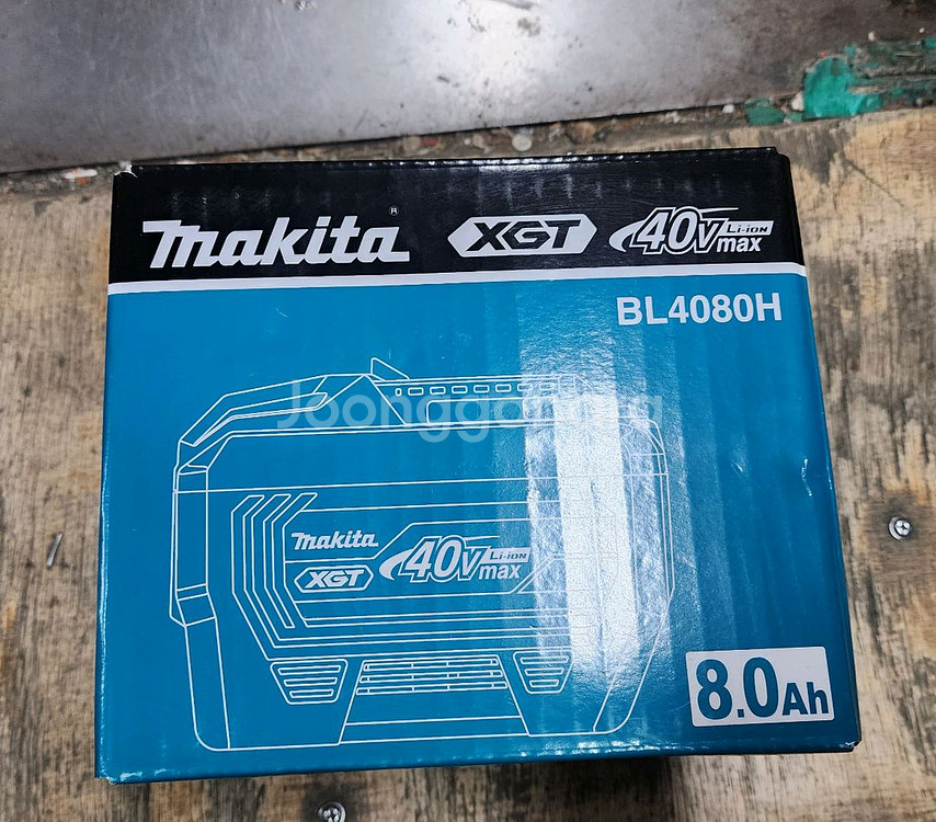 마끼다 40V 8.0Ah 배터리 BL4080H 191S8-7 고출력 신상품--2