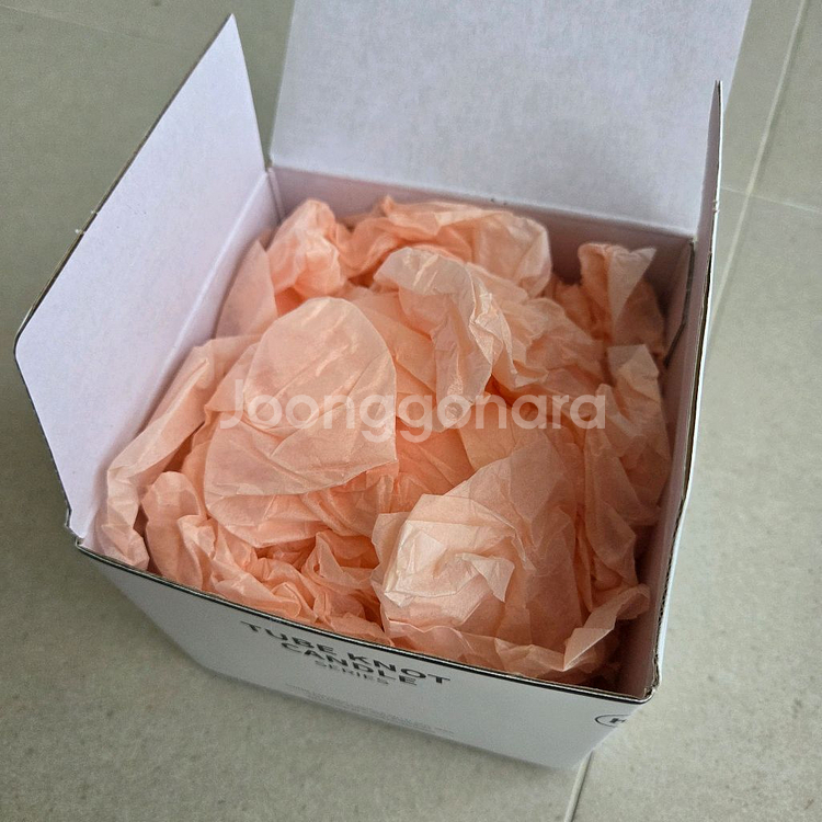 (새상품) 허니플라밍고 튜브 낫 캔들 No.2 - 다크 그레이 도트--5