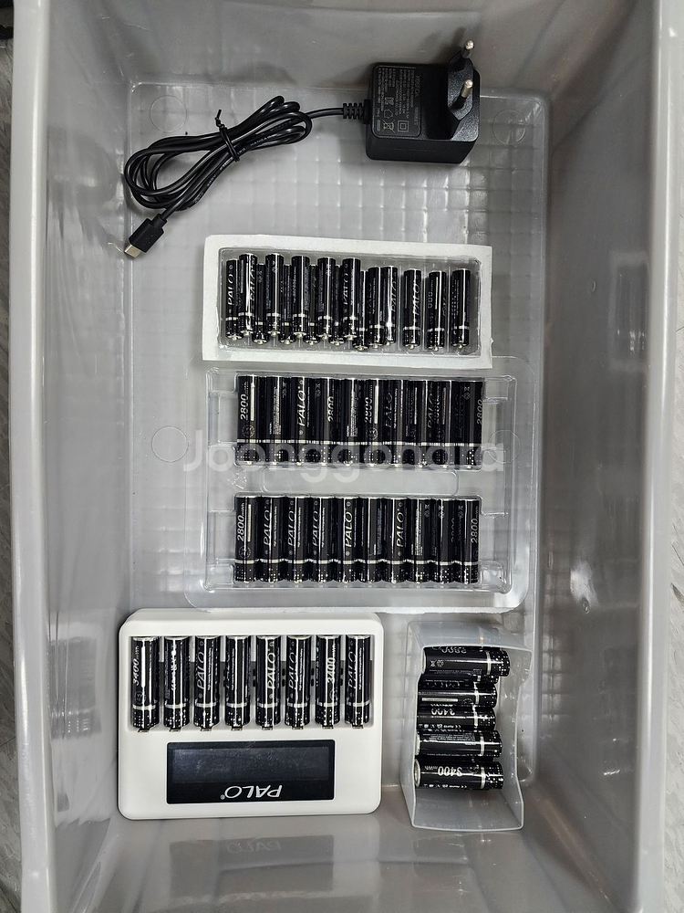 프리미엄 충전 배터리 충전기 세트--2