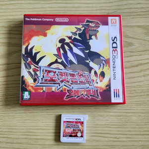 포켓몬스터 오메가루비 3DS 게임