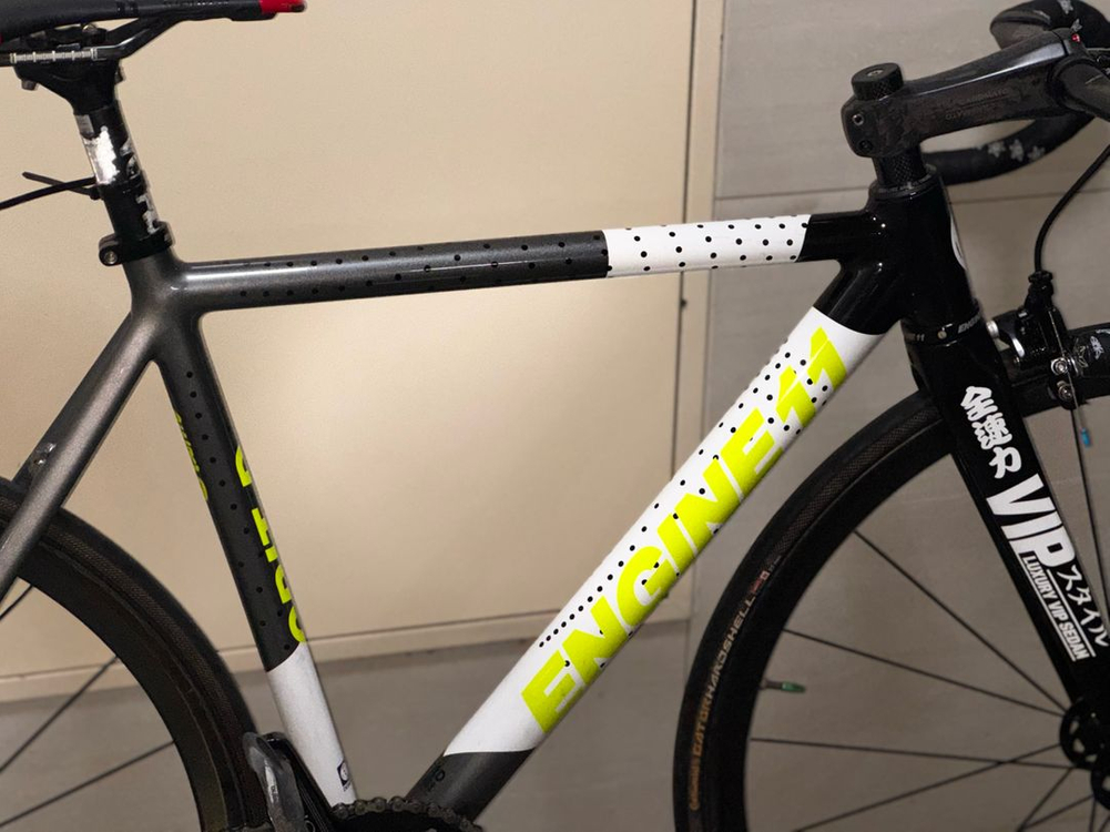 엔진11 네온차콜 픽시자전거 판매,대차--3