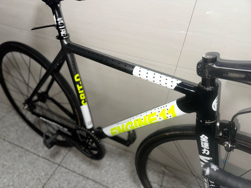 엔진11 네온차콜 픽시자전거 판매,대차--1