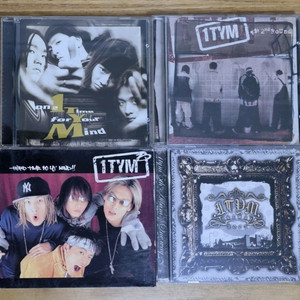 힙합 원타임 1 2 3 5집 CD 총 4장