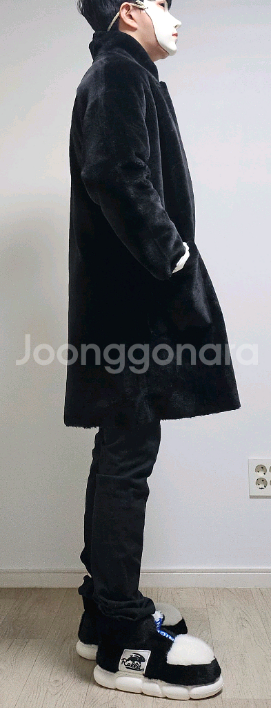 롱 무스탕 코트--17