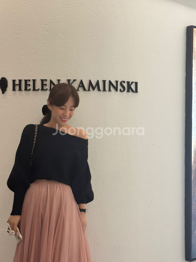 포레베 골지 가오리 니트 바이씨니 러브썸원--0