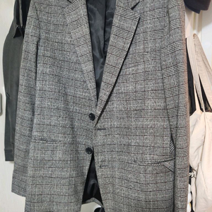 스파오 글렌체크 자켓