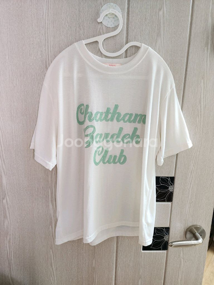 브랜드* 레터링 반팔티셔츠 F--0