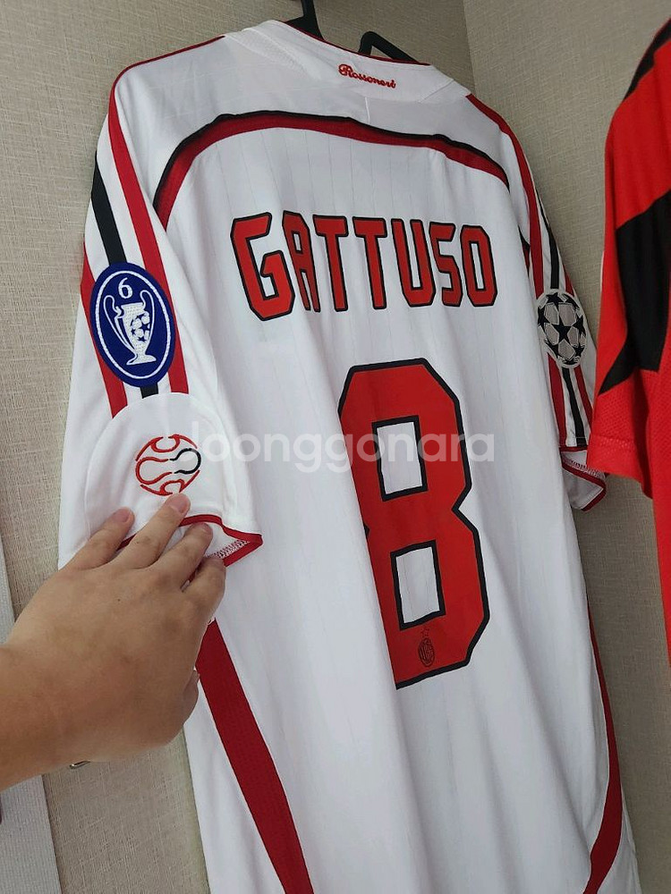 아디다스 AC 밀란 가투소 8번 유니폼--1