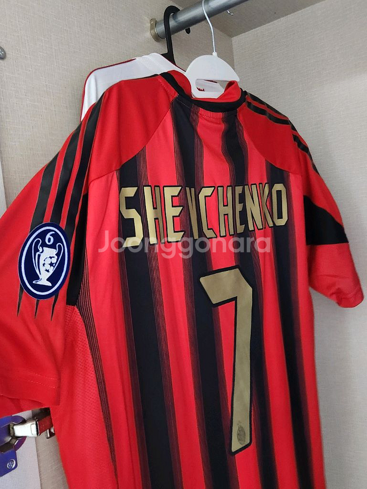 아디다스 AC 밀란 셰브첸코 7번 홈 유니폼--1
