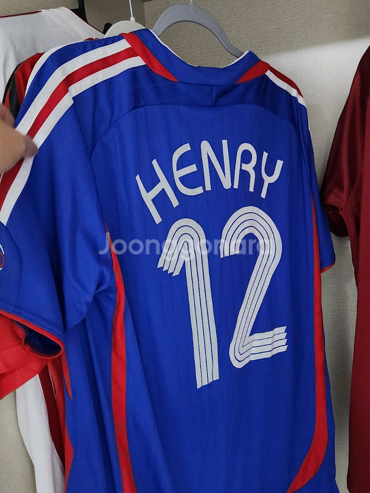 프랑스 축구 유니폼 12번 앙리--1