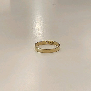 18k골드_심플한 링