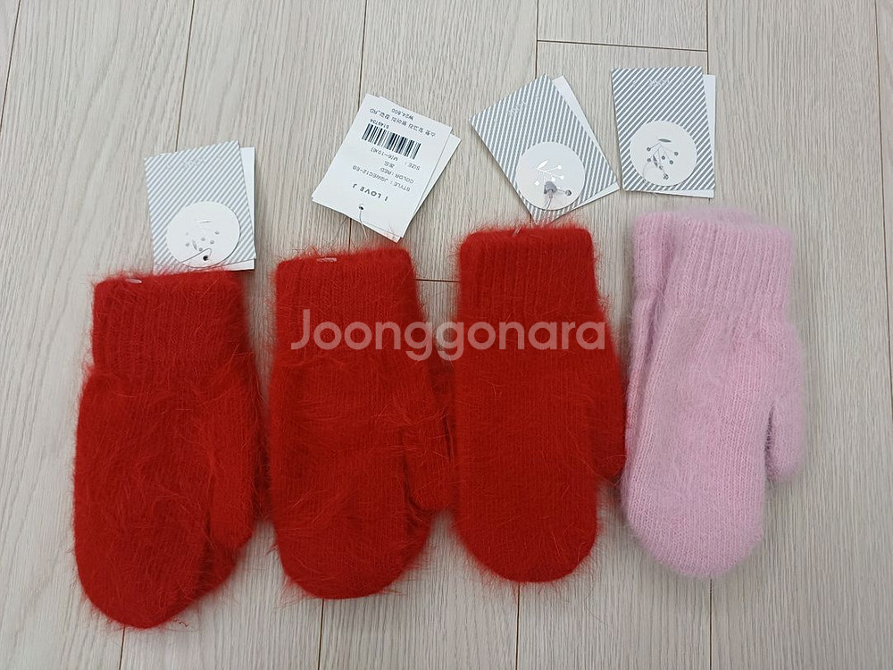 (새상품)아이러브제이 앙고라 벙어리 장갑--0