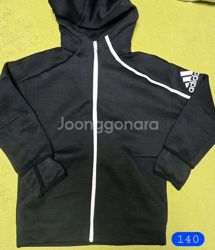 아디다스 아동 트레이닝복 세트 140 + 후드집업--2