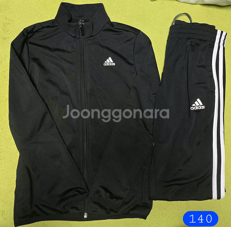 아디다스 아동 트레이닝복 세트 140 + 후드집업--4