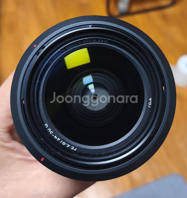 소니 FE24-50 F2.8G 렌즈 팝니다(2450G)--1