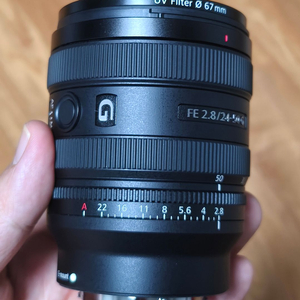 소니 FE24-50 F2.8G 렌즈 팝니다(2450G)