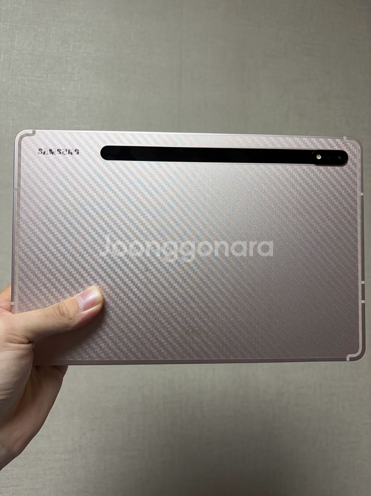 갤럭시 탭 S8 128GB wifi 핑크골드 모델 팝니다--2