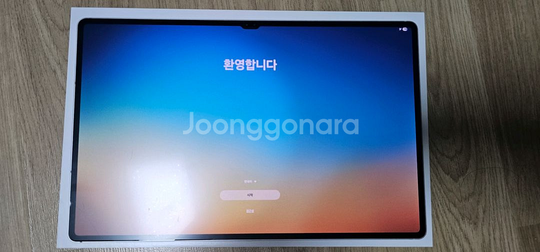 갤럭시탭 S9 울트라 512GB 와이파이 실버 + 케이스--1