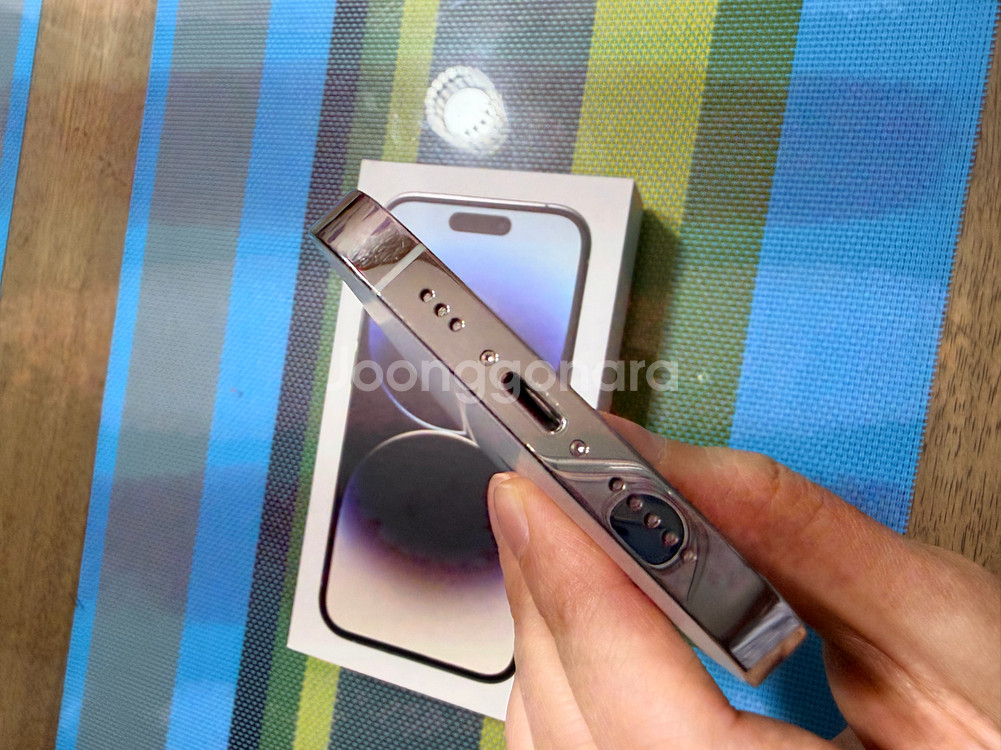 아이폰14 프로 128GB 실버--4