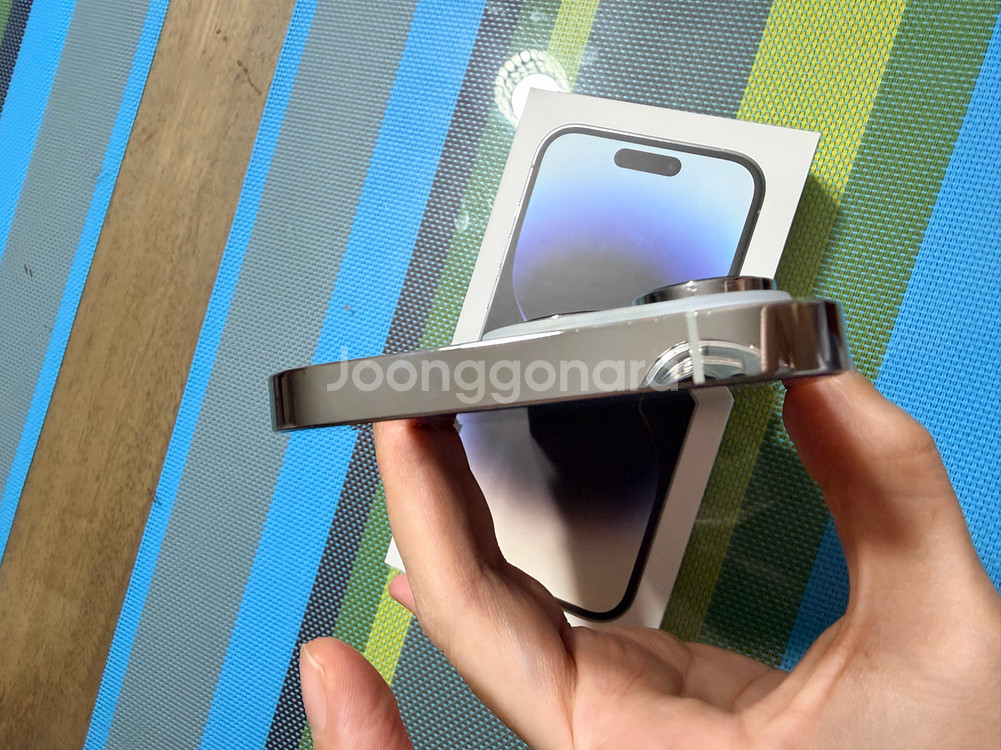 아이폰14 프로 128GB 실버--5