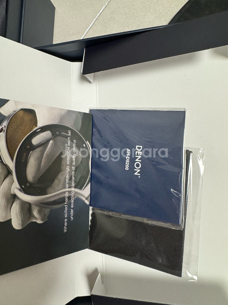 DENON D9200 헤드폰 + FIIO BTR17 팝니다--5