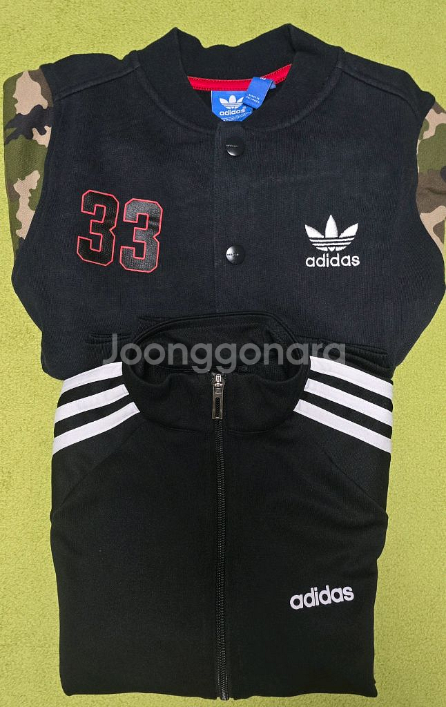 아디다스 키즈 져지 140 + 아디다스 잠바 140--0