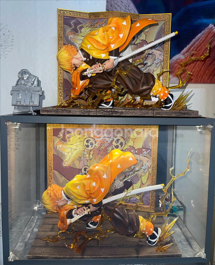 귀멸의칼날 레진 피규어 tnt 젠이츠(명페 없는거)--0