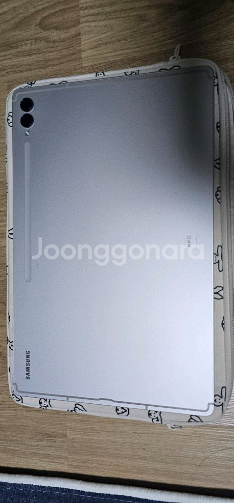 갤럭시탭 S9 울트라 512GB 와이파이 실버 + 케이스--7