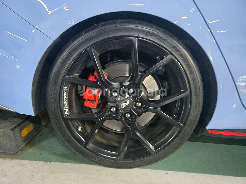 아엔 매트블랙 단조19인치 휠타이어--8