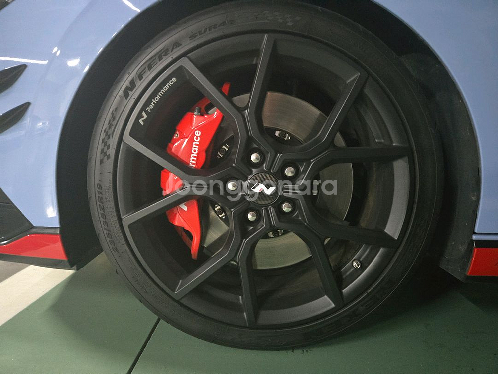 아엔 매트블랙 단조19인치 휠타이어--4