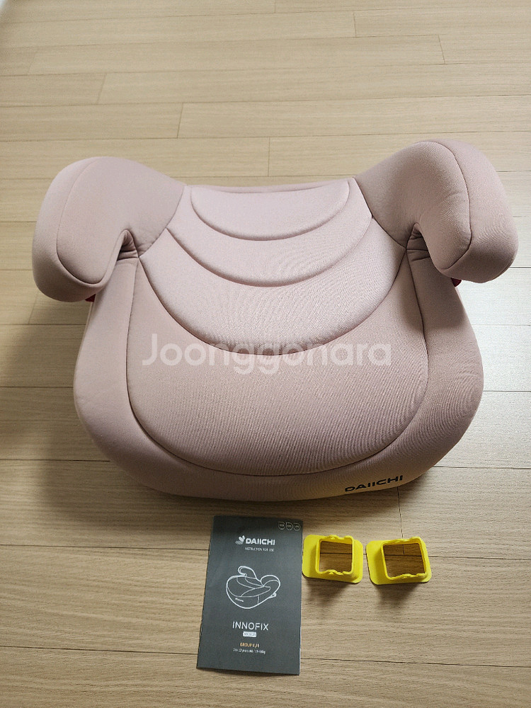 다이치 이노픽스 부스터 카시트 인디핑크--2