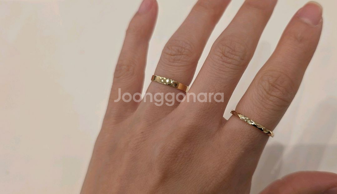 14k골드_다이아컷팅 반지--6