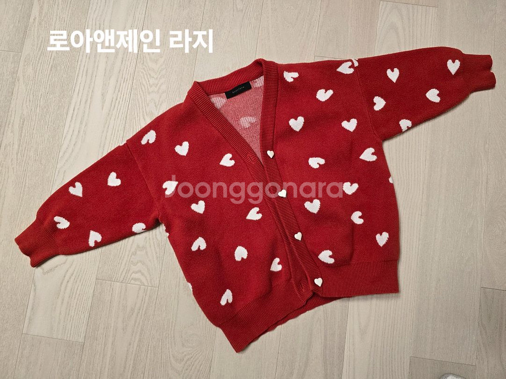 쌍둥이 여아 가디건 로아앤제인 리미떼두두--0