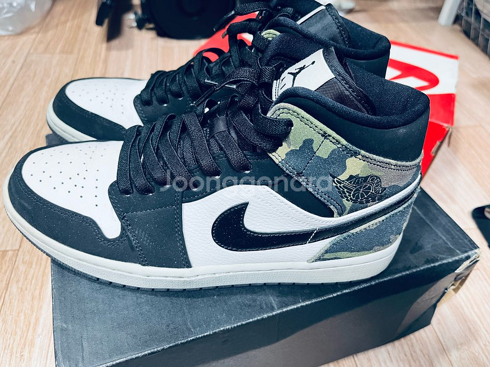 265 나이키 에어 조던1 미드 SE 카모--1