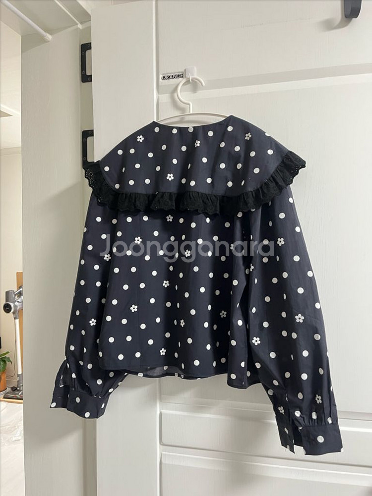 바이씨니 도트꽃카라--3