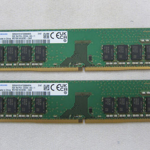 삼성전자 DDR4-3200 16G(8Gx2) (PC4-25600)