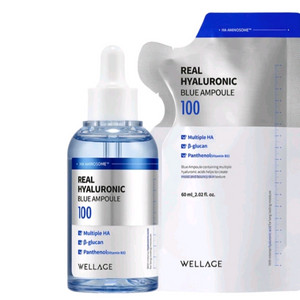 웰라쥬 리얼 히알루로닉 블루 100 앰플120ml기획