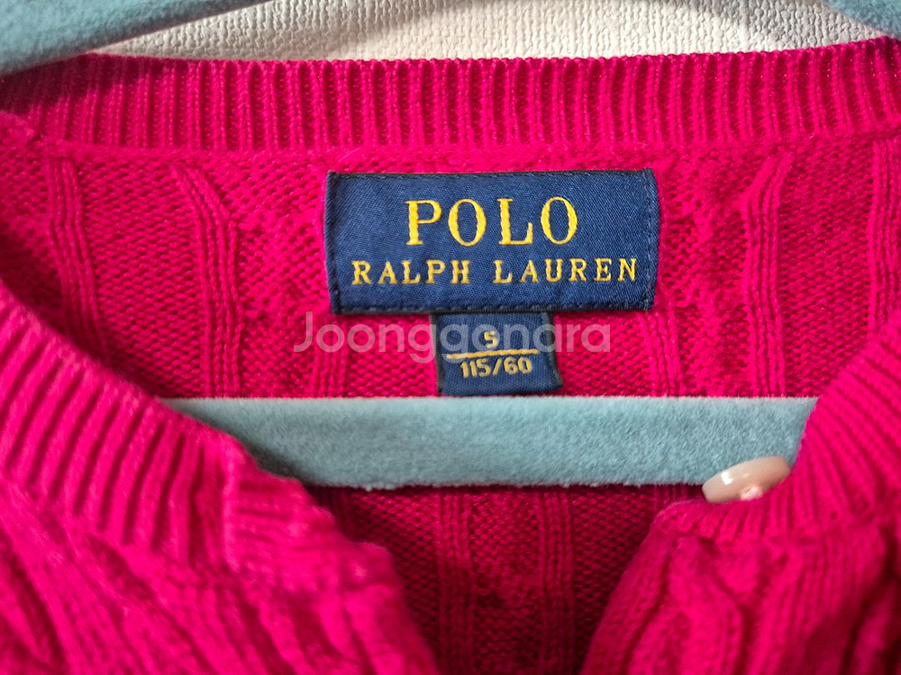 폴로 랄프로렌 여아 니트 가디건 5T--1