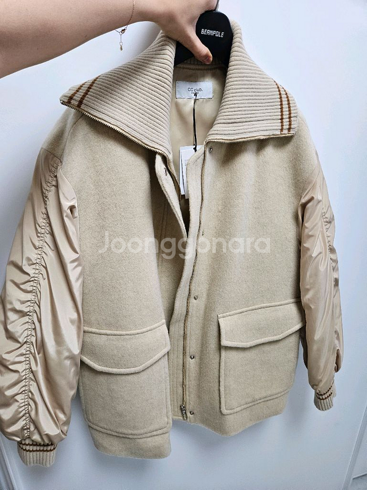 씨씨클럽 패딩코트 55새상품--5