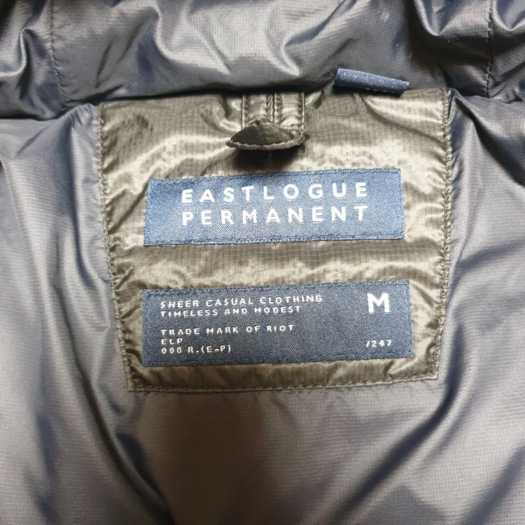 이스트로그 퍼머넌트 패딩 evertool down 블랙 M사이즈 이미지