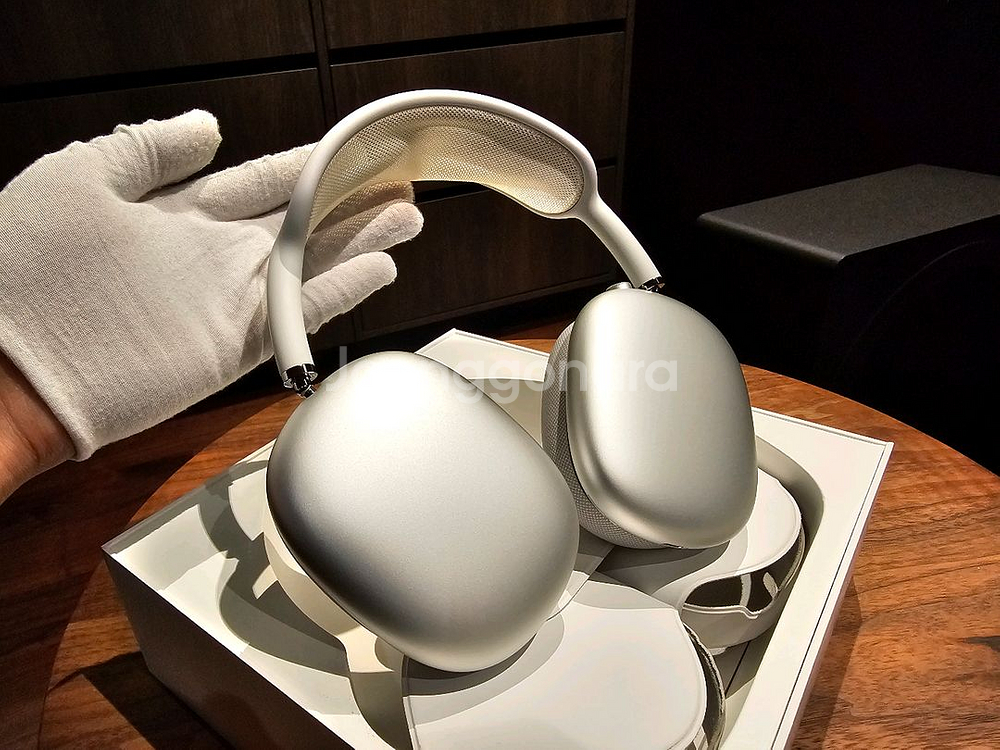 [A급/풀박스] 에어팟 맥스 실버 라이트닝--0