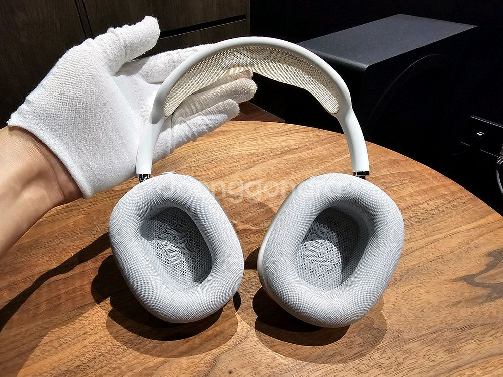 [A급/풀박스] 에어팟 맥스 실버 라이트닝--4